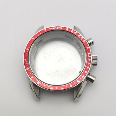 40mm Stainless steel Watch Case Set Multi-functional Timing for