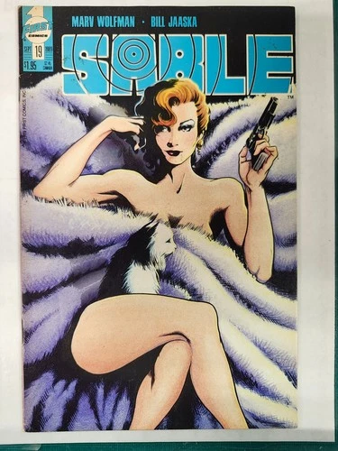 Sable #19 Adam Hughes Cover (First Comics)