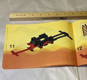 LEGO 6056 Dragon Wagon Knights Castle Retired Instruction Manual Only 1993