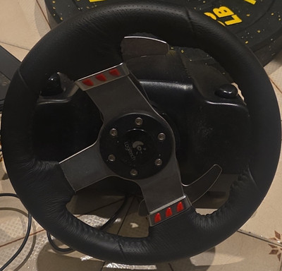 Logitech G27 Racing Wheel Controller Bundle w/ Pedal Set & Shifter