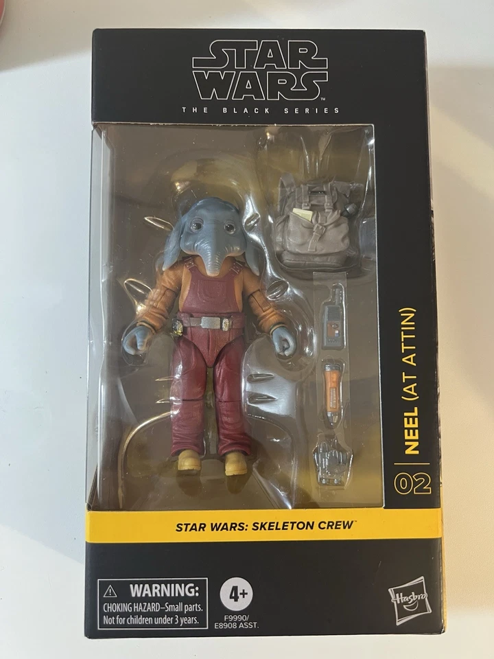 Star Wars Black Series Skeleton Crew Neel At Attin 02 New Factory Sealed Hasbro - Image 2 of 3