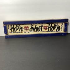 Vintage Farmhouse Home Sweet Home Wooden Sign Wall Hanging Decor
