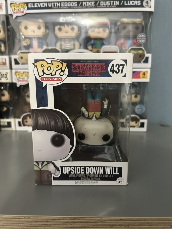 STRANGER THINGS UPSIDE DOWN WILL FUNKO POP #437 VAULTED