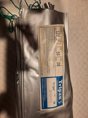 Kunstdarm Pastetendarm Gold und Silber  Gestippt Tripan