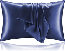 2 Bedelite Satin Pillowcases For Hair And Skin Navy