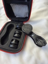Universal Clip-On Phone Camera Lens Kit w/ Case Macro Wide Angle- Iphone Android