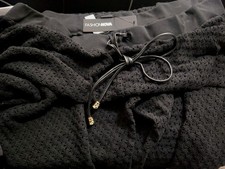 Fashion Nova Womens Size 3X Black Pull On High Rise Wide Leg Pants New