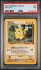 1999 Pokemon Jungle Pikachu PSA 7
