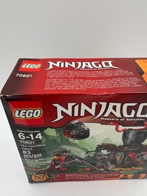 LEGO Ninjago Masters of Spinjitzu 70621 The Vermillion Attack Set New BOX DAMAG