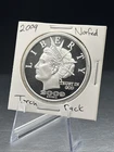 2009 NORFED Liberty $20 Torch Back 1oz .999 Fine Silver Round