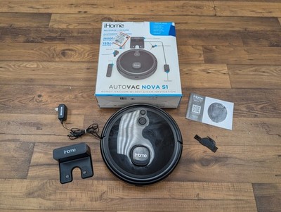 iHome AutoVac Nova S1 Robot Vacuum with LIDAR Navigation