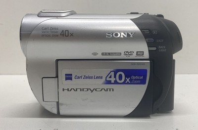 Sony Handycam DCR-DVD108 DVD Camcorder 40x Optical Zoom Carl Zeiss Lens