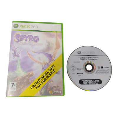 The Legends of Spyro Dawn of the Dragon Xbox 360 PAL UK | Promo Copy