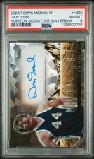 Dan Issel 2023 Topps Midnight PSA 8 Horizon Daybreak Auto /5