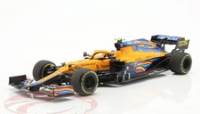 Spark 18S608 McLaren MCL35M Abu Dhabi GP 2021 4 L Norris 1/18