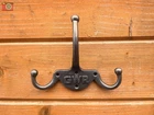 GWR TRIPLE COAT HOOK, ANTIQUE STYLE . Hand Finished Cast Iron. Railway, Art Deco