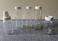 Evenflo Classic BPA-Free Glass Twist Baby Bottles Clear 5 lot