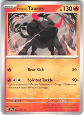 Paldean Tauros 018/191 Surging Sparks SSP NM Pokemon Card TCG