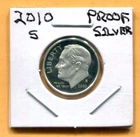 Gem 2010-S Proof Cameo Silver Roosevelt Dime - Free Shipping
