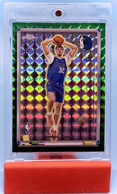 2025 Topps Chrome Cooper Flagg X’s And Whoas #XW8 Green Geometric /99 RC