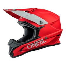 Casco O'Neal 1SRS Fuoristrada Motocross ATV MX Quad Rosso Opaco X-Small