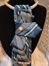 Women's Custom Neck tie, Handmade Necklace