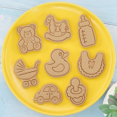 8 Stück Cartoon Ausstechformen für Backen Kits für Küche Zum Selbermachen Le