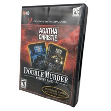 Video Game PC Agatha Christie Double Pack Murder On The Orient Express LN Discs