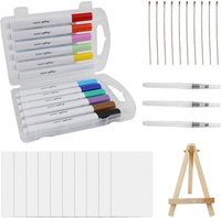Magic Puffy Paint Art, 3D Drawing Canvas Sponge, Foam Texture Painting Paper Kit