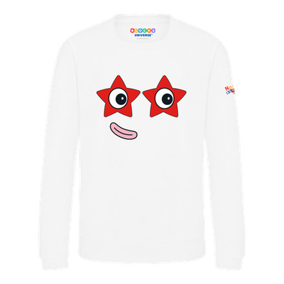 Offiziell lizenzierte Nummernblöcke - Nummernblock Ten's Face Kinder Pullover