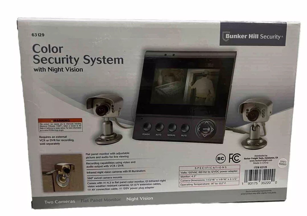 Wireless Camera Harbor Freight Bunker Hill Security System Harbor - Main Image