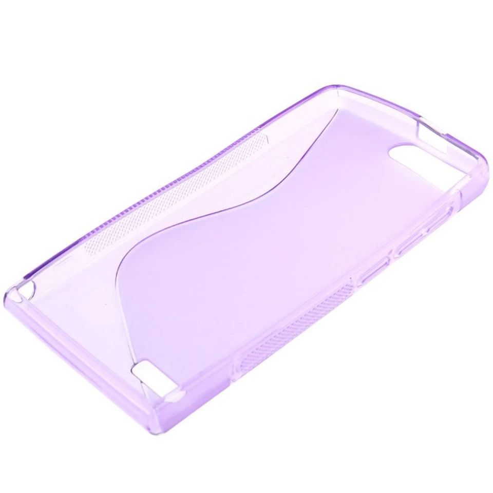 Custodia Protettiva Per Huawei Ascend P7 Mini Viola - Immagine 3 di 4