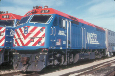 Metra 212 F-40PH-2M --- Original Dia T2-9