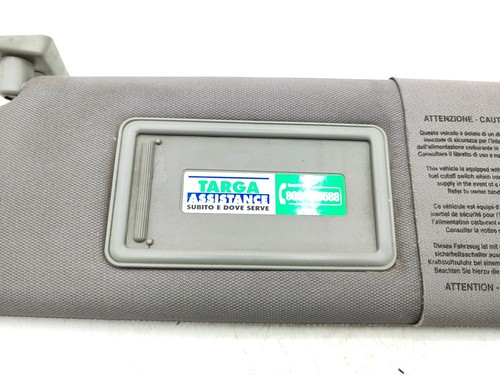 Alfa Romeo 166 2.4JTD 2002 LHD Front Left Sun Visor Cover - Picture 2 of 6