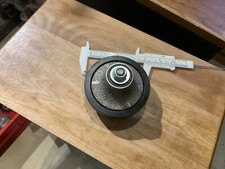 DAMO BPB034P1 Demi-bullnose/Roundover Coarse Diamond Hand Profiler Bit for Stone