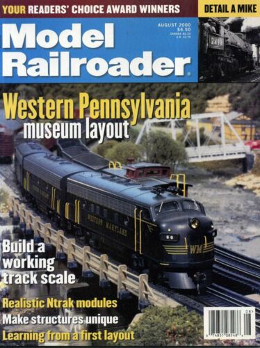 Model Railroader August, 2000