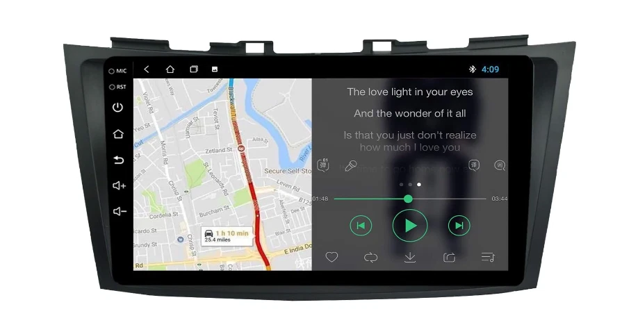 Autoradio Android per Suzuki Swift 2010+ Octacore 4GB 64GB Carplay Telecamera HD - Immagine 4 di 4