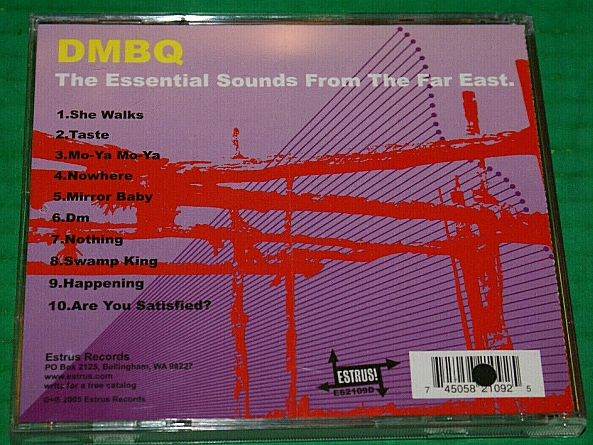 Dmbq The Essential Sounds From The Far East Cd 2005 1st Press Out