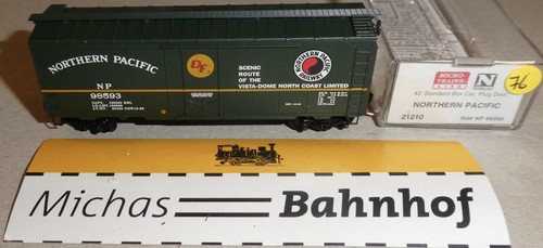 Northern Pacific NP 98593 40´ St Boxcar Micro Trains Line 21210 N 1:160 Ä76 å | Zustand: Gebraucht