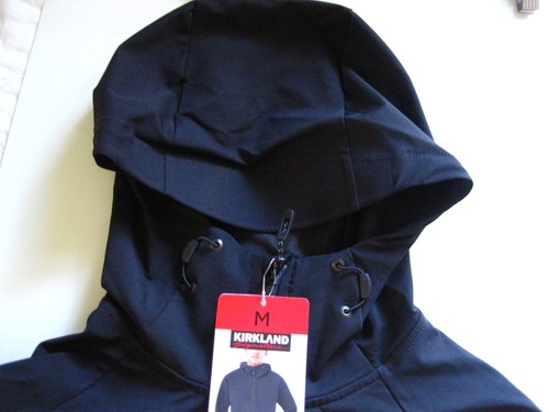 Kirkland Signature Men Jacket 4wayStretch Water repellent Wind Resistant BLACK M - Picture 8 of 18