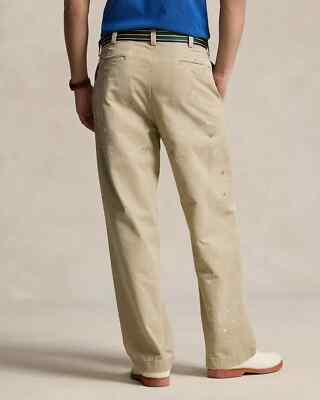 Polo Ralph Lauren Paint Splatter Chino 30 x 32 Cotton Twill Polo Ralph Lauren Paint Splatter Chino 30 x 32 Cotton Twill