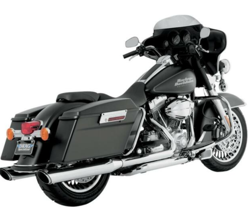 TerminalI Vance&Hines TWIN SLASH ROUND HARLEY DAVIDSON ELECTRA GLIDE LIMITED - Imagen 8 de 12