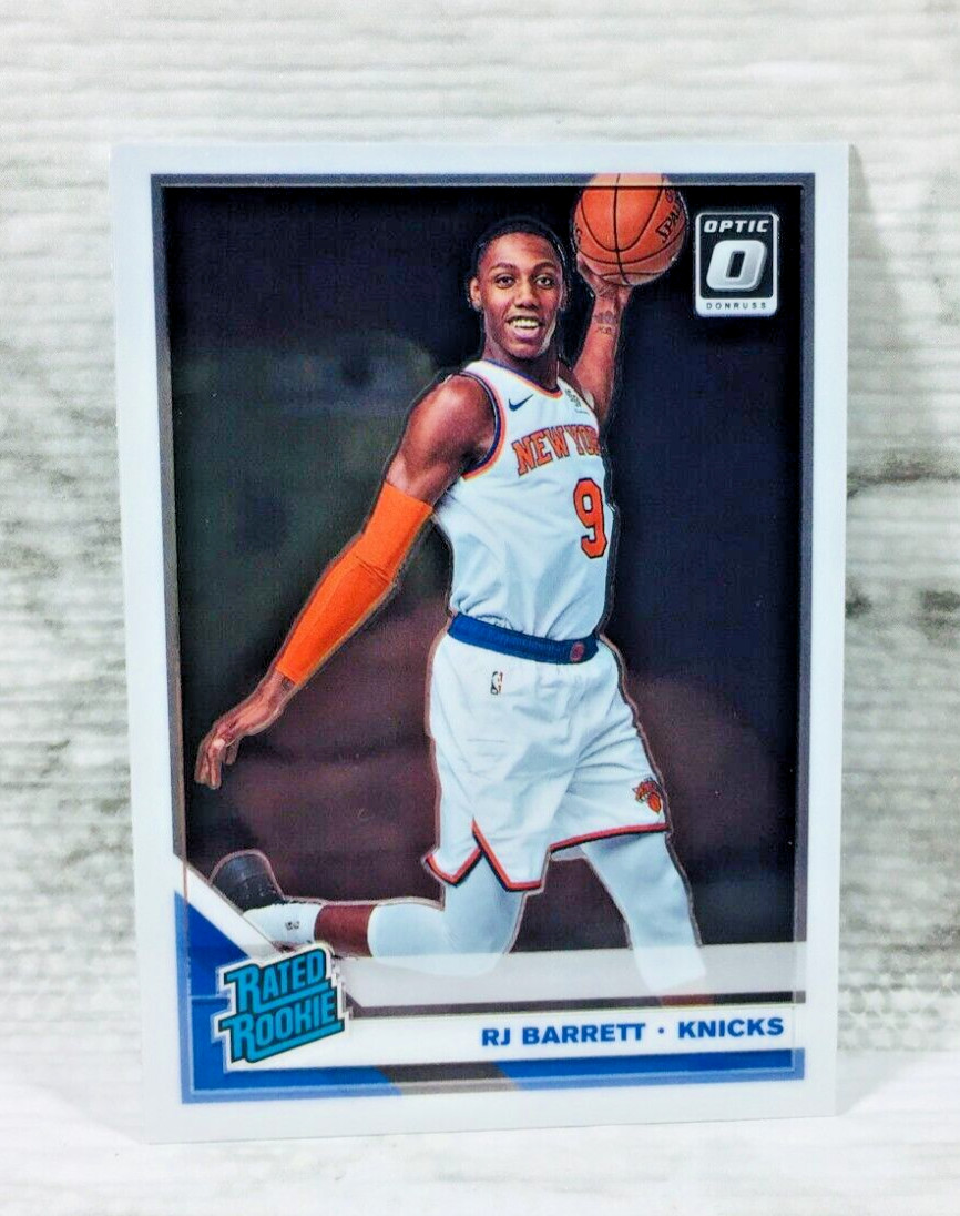 2019-20 PANINI DONRUSS OPTIC BASKETBALL #178 RJ BARRETT RATED ROOKIE CARD (RC)