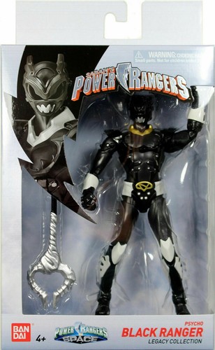 Case Of 6 | Power Rangers In Space | Legacy | Psycho Black Ranger - Picture 2 of 3