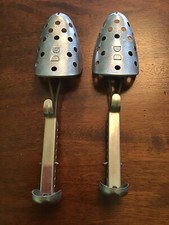 Vtg Women's Ecko Metal Shoe Tree Adjustable Pair Two