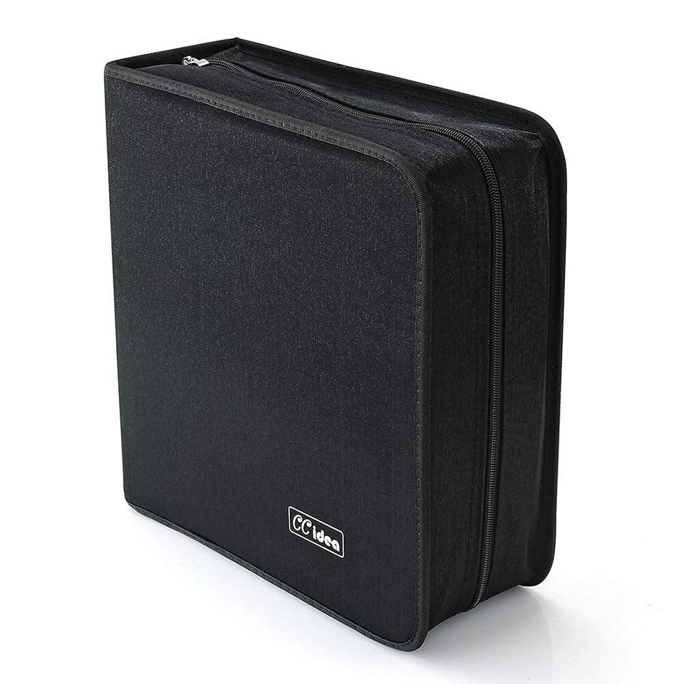CD Case DVD Case Storage Holder-264 CapacityMedia Binder CD Wallet Disc ...