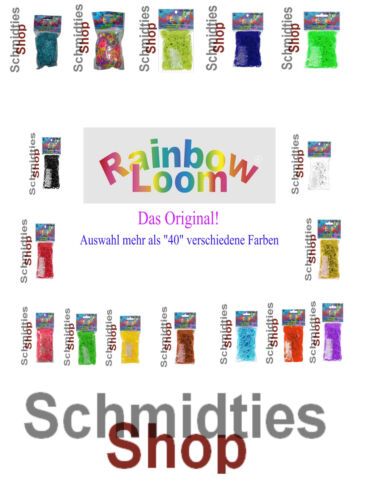Rainbow Loom® - über 40 verschiedene Farben an Loombänder - Bild 1 von 52