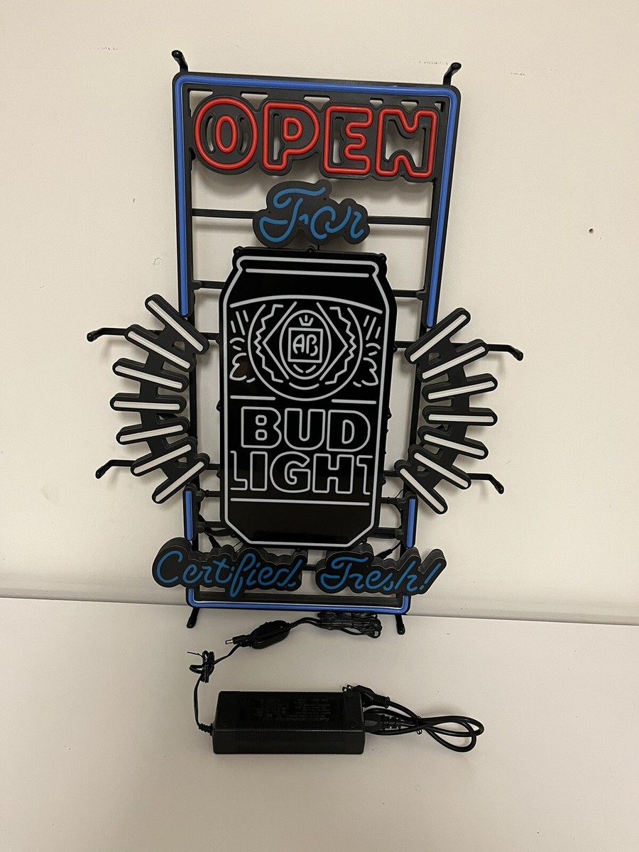 値下げします。BUD LIGHT ネオン看板 Amazon | バドライト 特大 ガラス ネオン サイン 看板