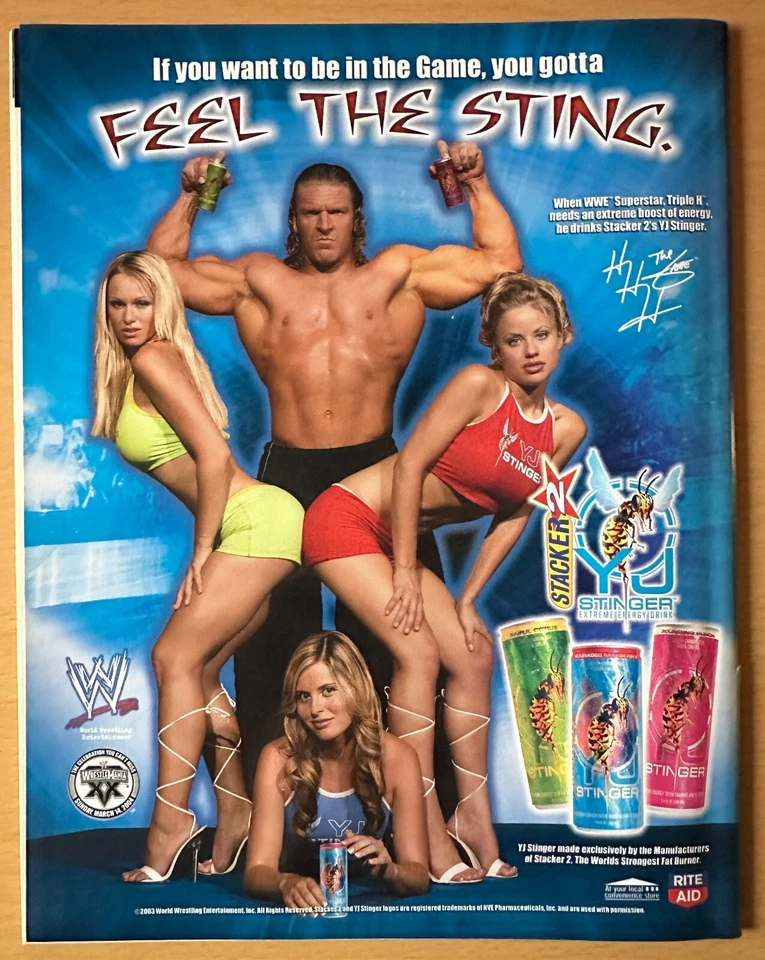 WWE RAW Magazine Holiday 2003 | Apocalypse Now | KANE | + WrestleMania Poster - Image 3 of 4