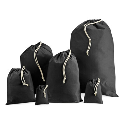 Westford Mill Cotton Stuff Bag Stoffbeutel Zuziehbeutel Turnbeutel